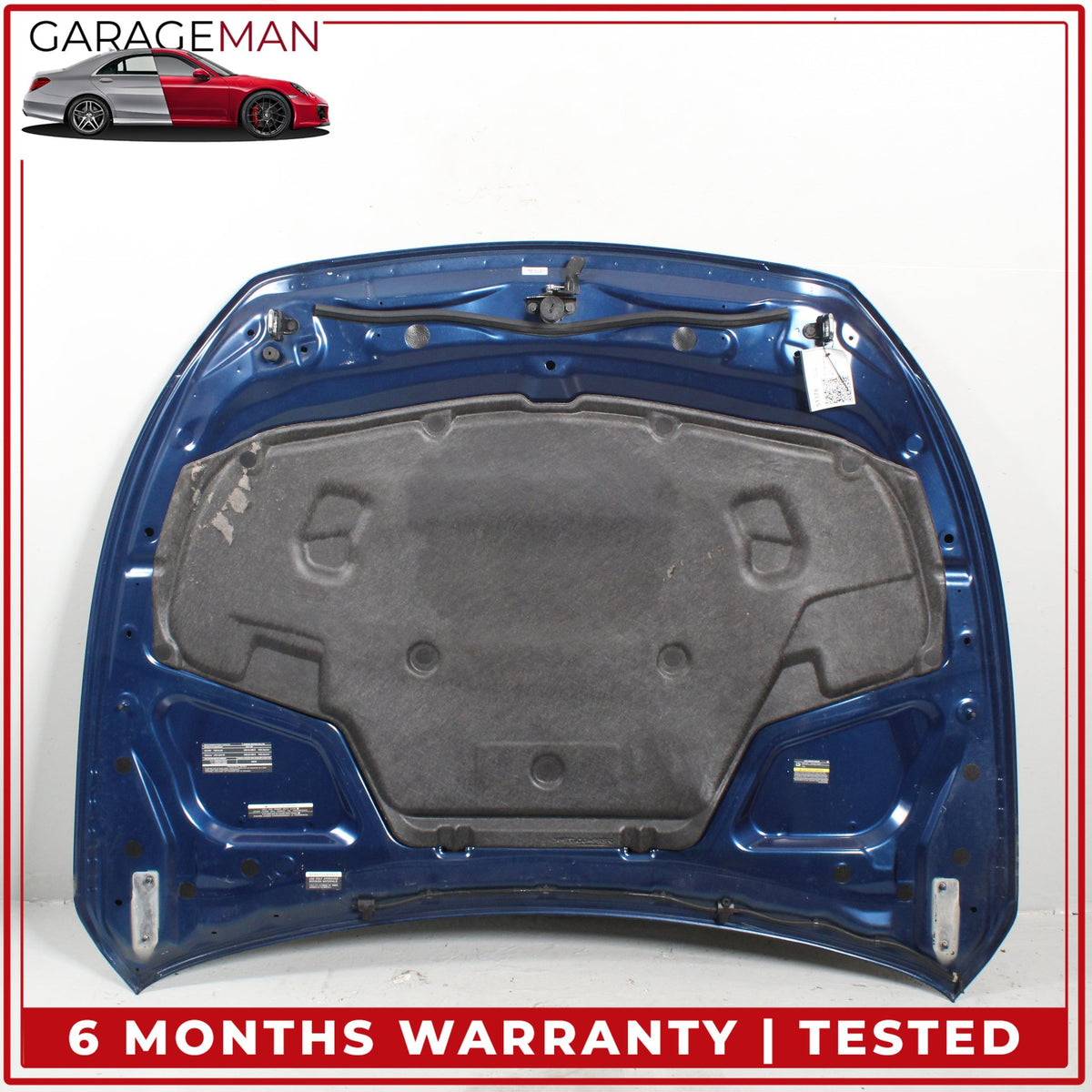 2014-2018 Infiniti Q50 V37 Sedan Front Hood Bonnet Panel Blue F510M4GAMA OEM