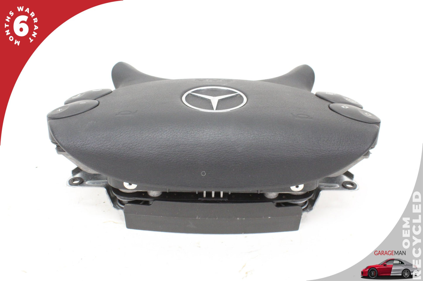 03-12 Mercedes-Benz SL500 R230 Convertible Steering Wheel Airbag Black2308600102