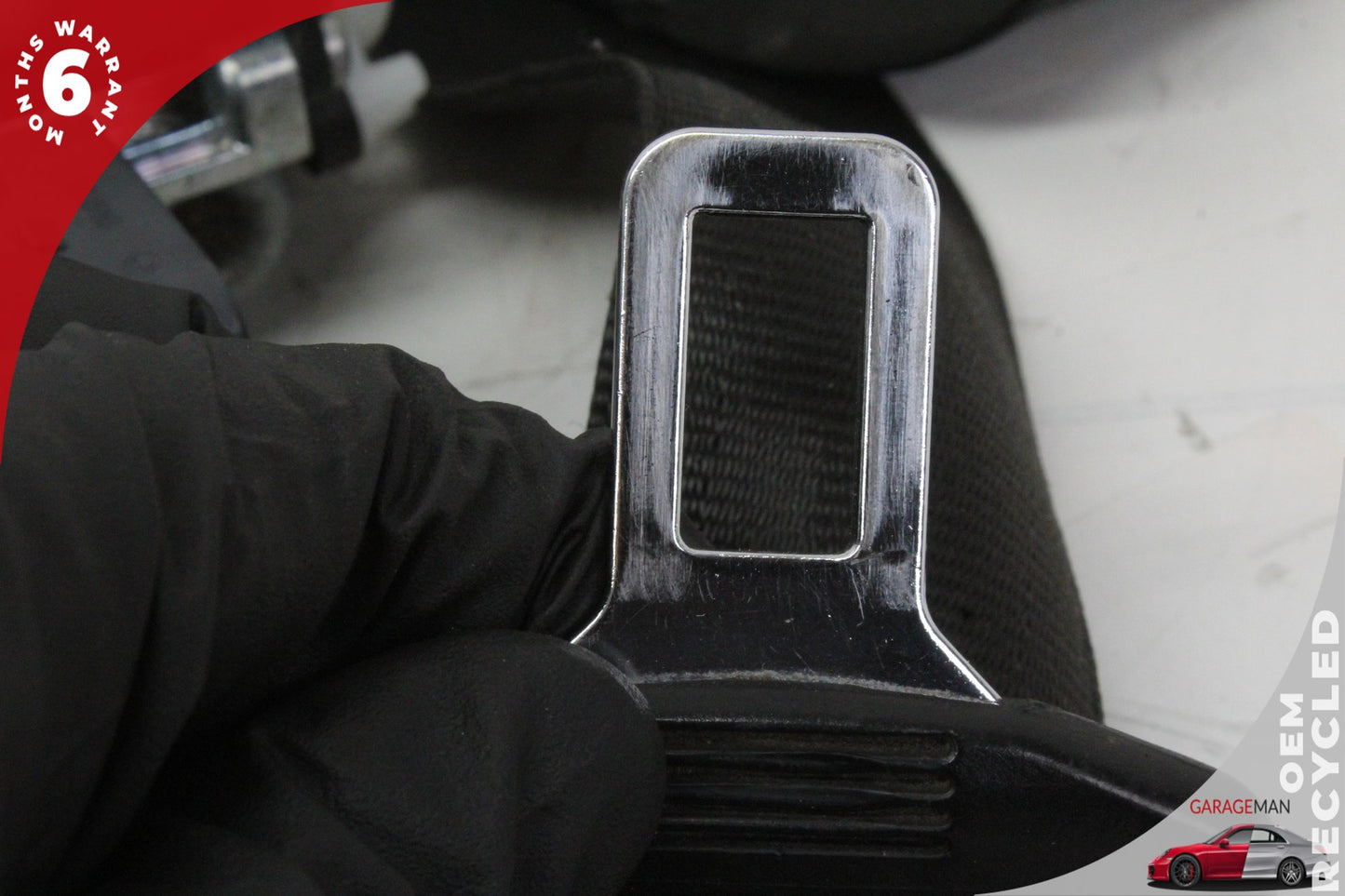 2011-2018 Audi A8 S8 Front Left Side Seat Belt Retractor Black 4H0857705A OEM