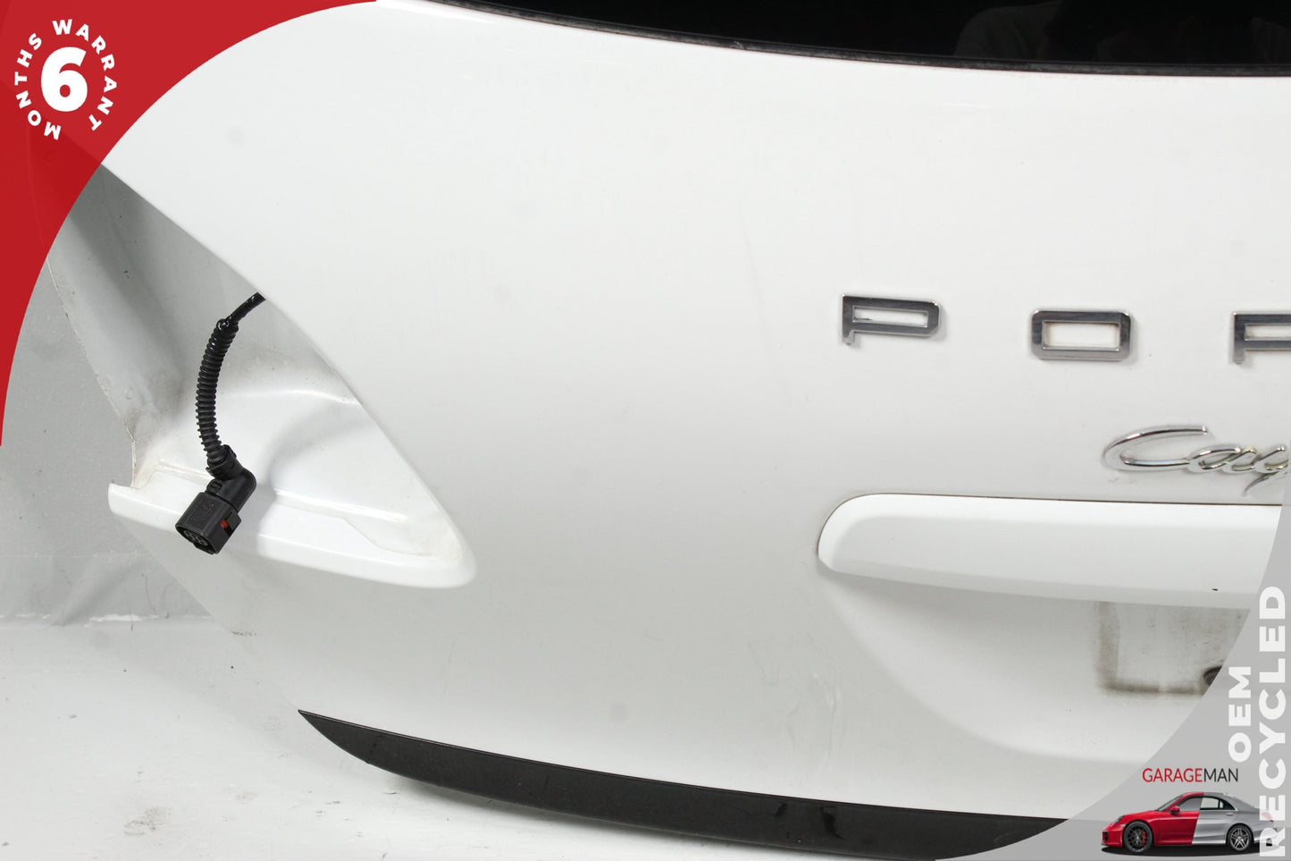 2011-2014 Porsche Cayenne 958 Trunk Lid Liftgate Tailgate Hatch Shell w/ Spoiler