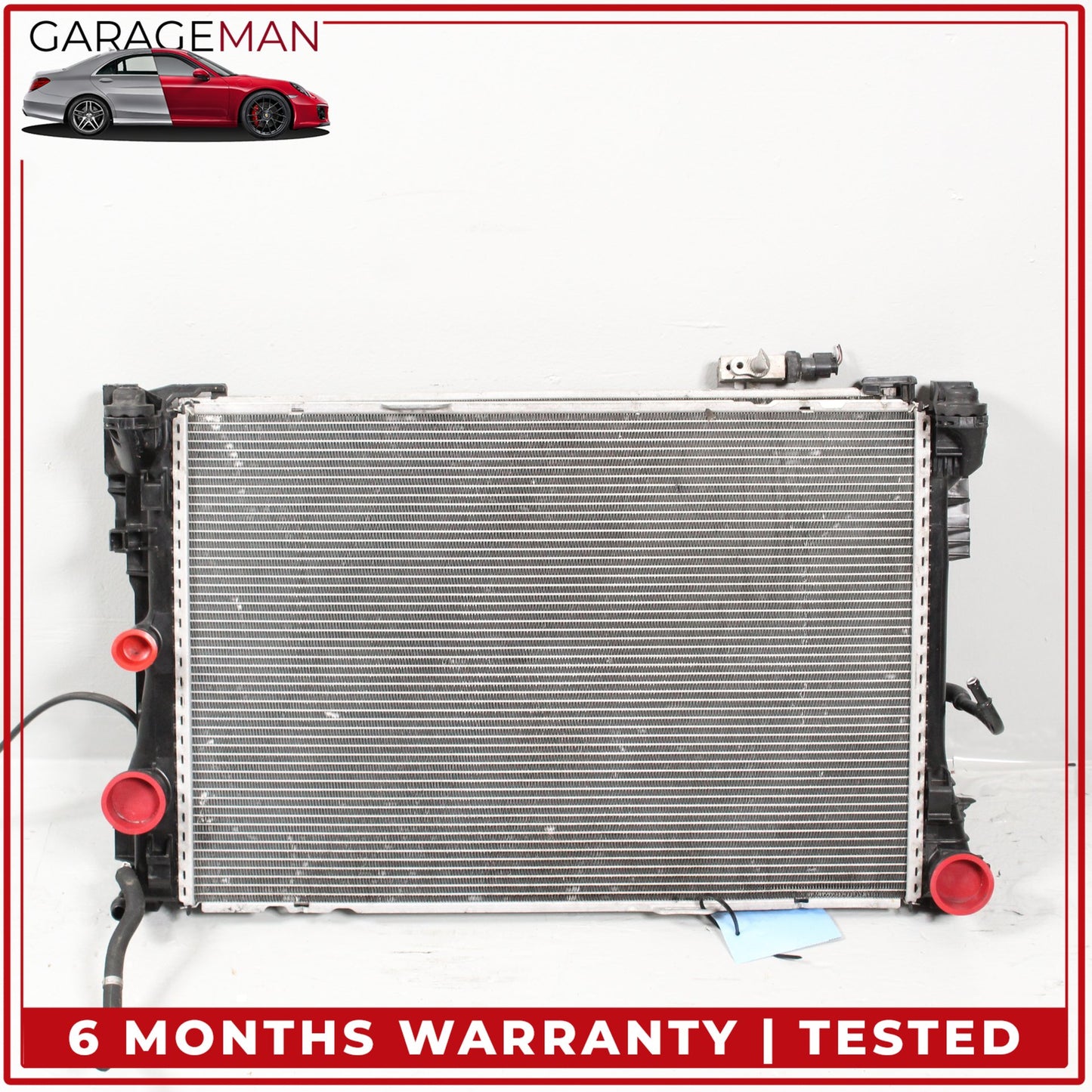 2012-2014 Mercedes W204 C250 Engine Cooling Radiator AC A/C Condenser Assy OEM