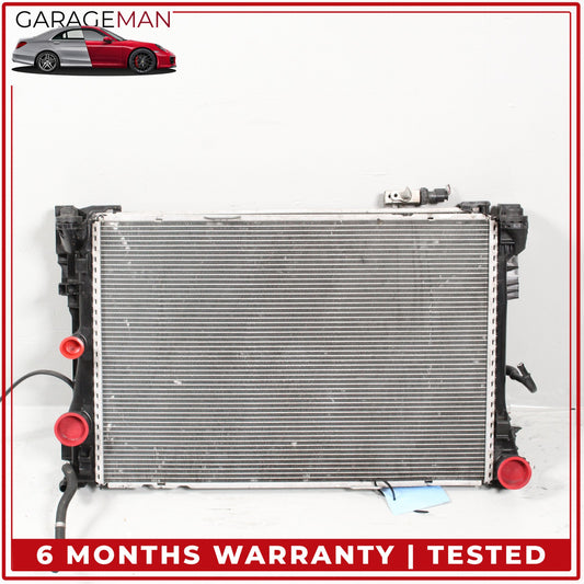 2012-2014 Mercedes W204 C250 Engine Cooling Radiator AC A/C Condenser Assy OEM
