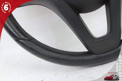 15-18 Mercedes-Benz C300 W205 Steering Wheel Black w/ Paddle Shifters 0004601803