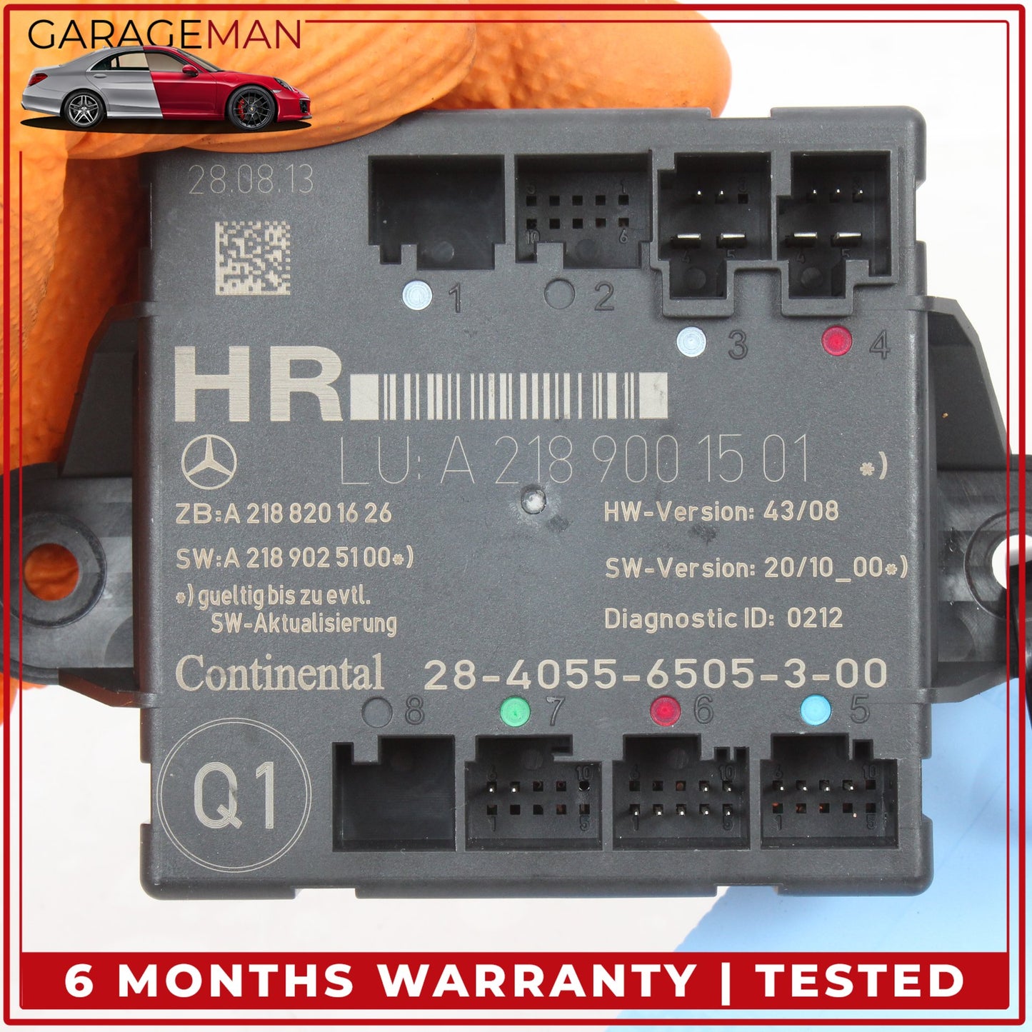 2008-2018 Mercedes W204 C250 Rear Right Side Door Control Module 2189001501 OEM