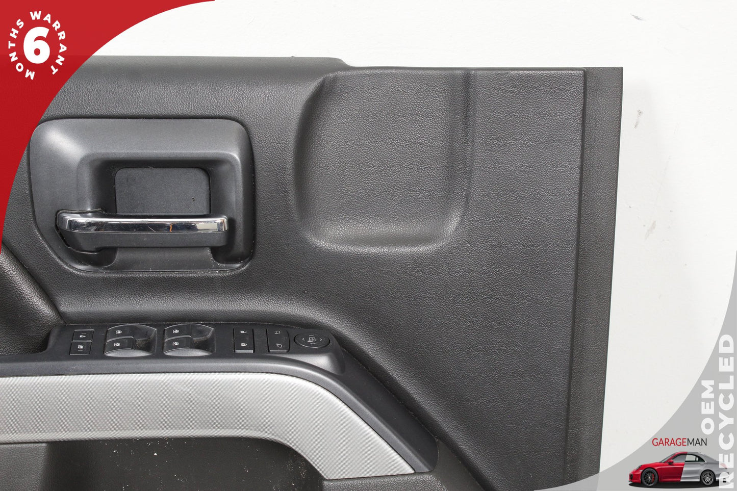 2014-2019 Chevrolet Silverado 1500 Front Left Side Interior Door Trim Panel OEM