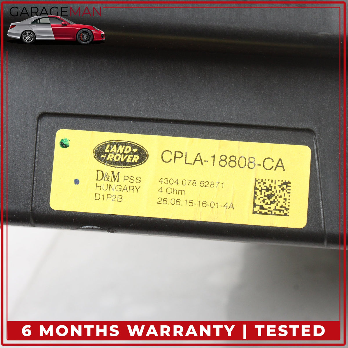 2013-2022 LR Range Rover L405 Rear Audio Subwoofer Speaker CPLA18808CA OEM