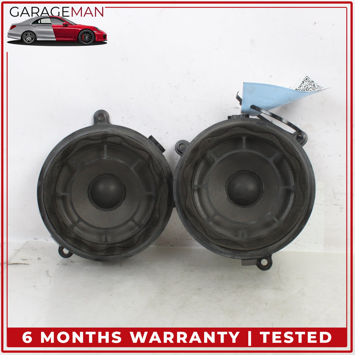 2001-2007 Mercedes W203 C230 Front Left and Right Door Audio Speaker Set OEM