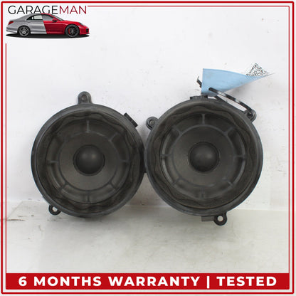 2001-2007 Mercedes W203 C230 Front Left and Right Door Audio Speaker Set OEM