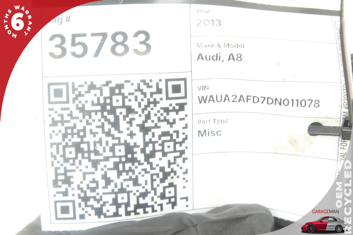 2013-2018 Audi A8 S8 S6 S7 4.0L Engine Throttle Valve Body 079133062M OEM