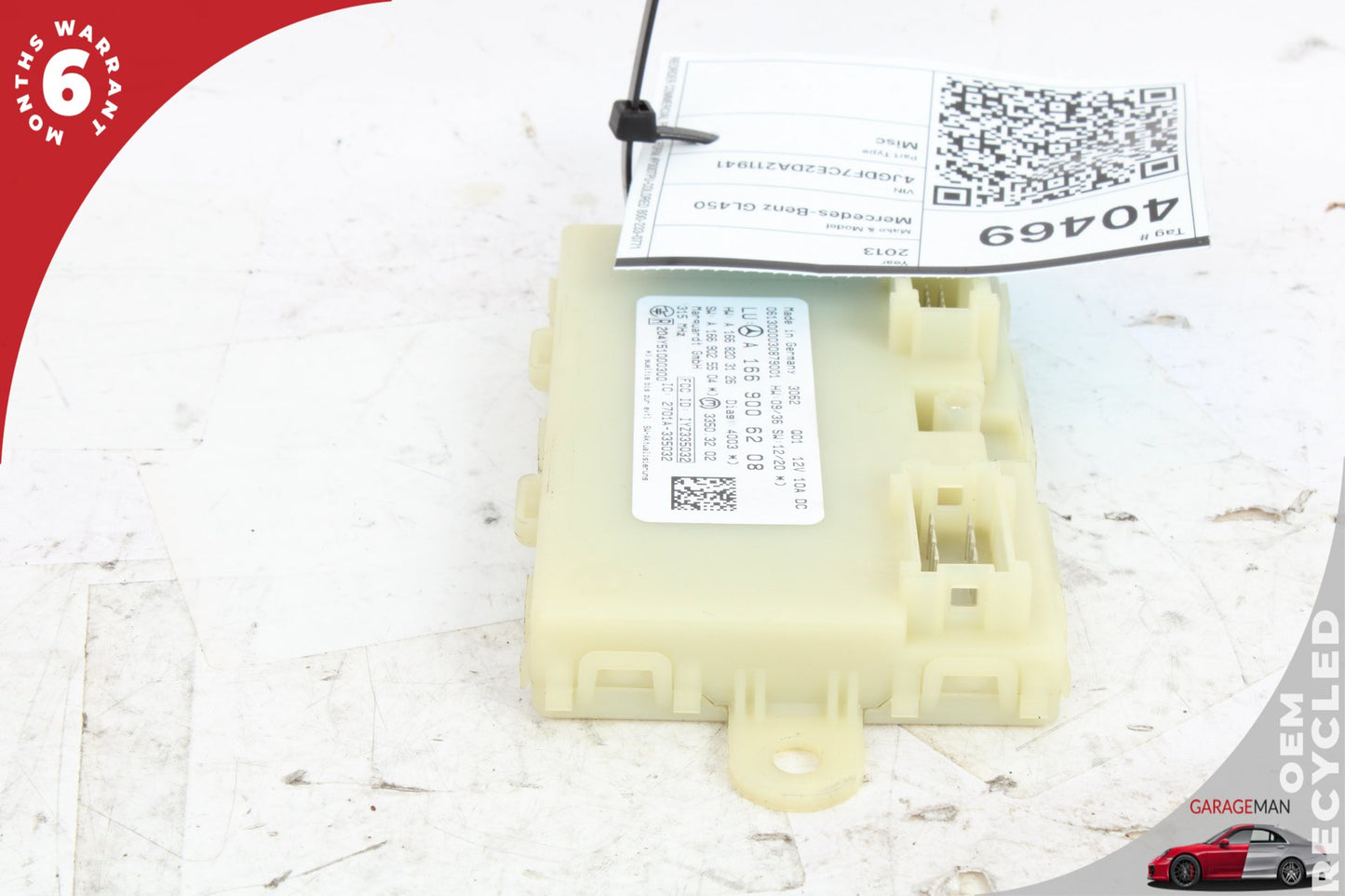 12-16 Mercedes-Benz GL450 X166 Keyless Go Entry Control Module 1669006208