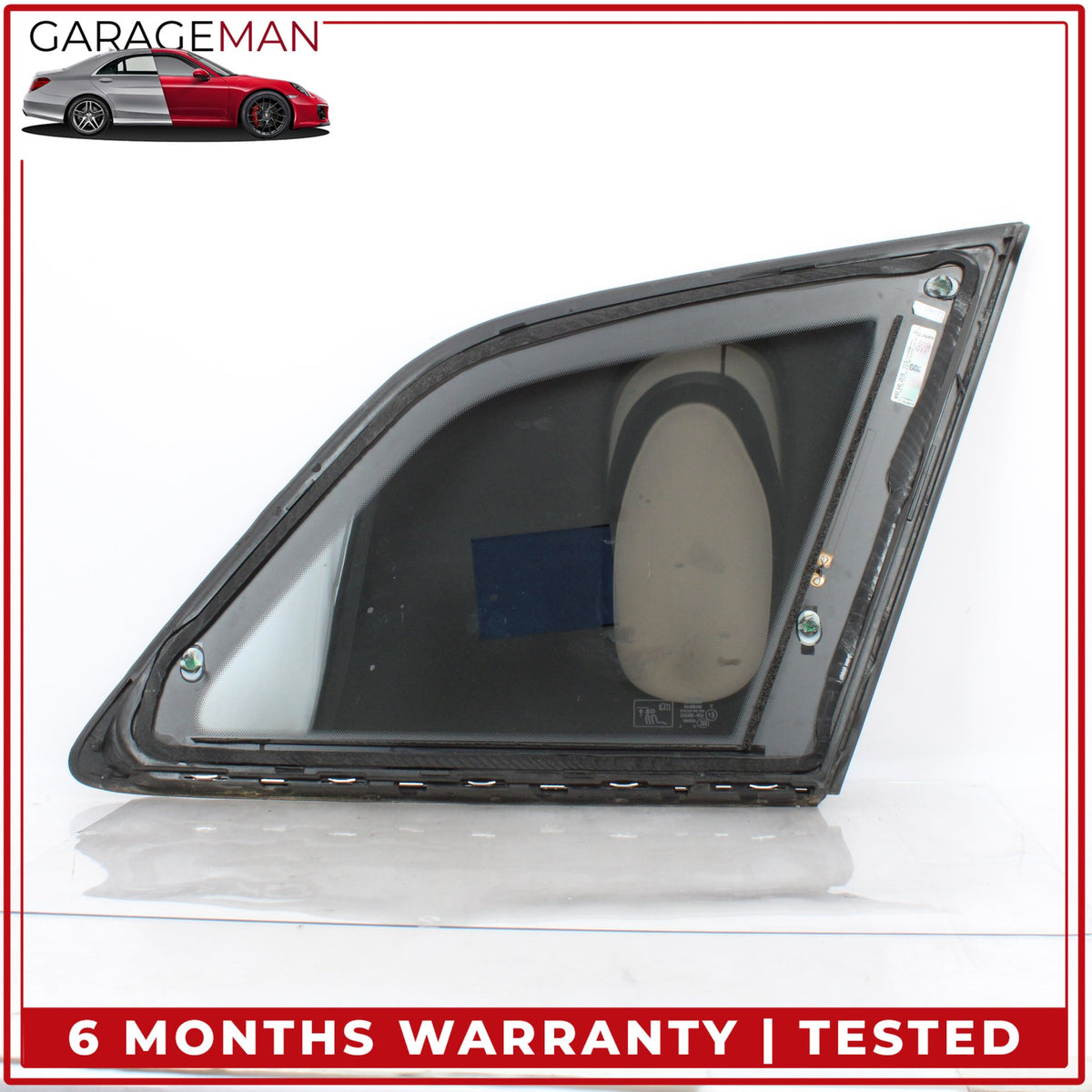 2017-2024 Audi Q7 Rear Left Driver Side Quarter Window Glass 4M0845297B OEM