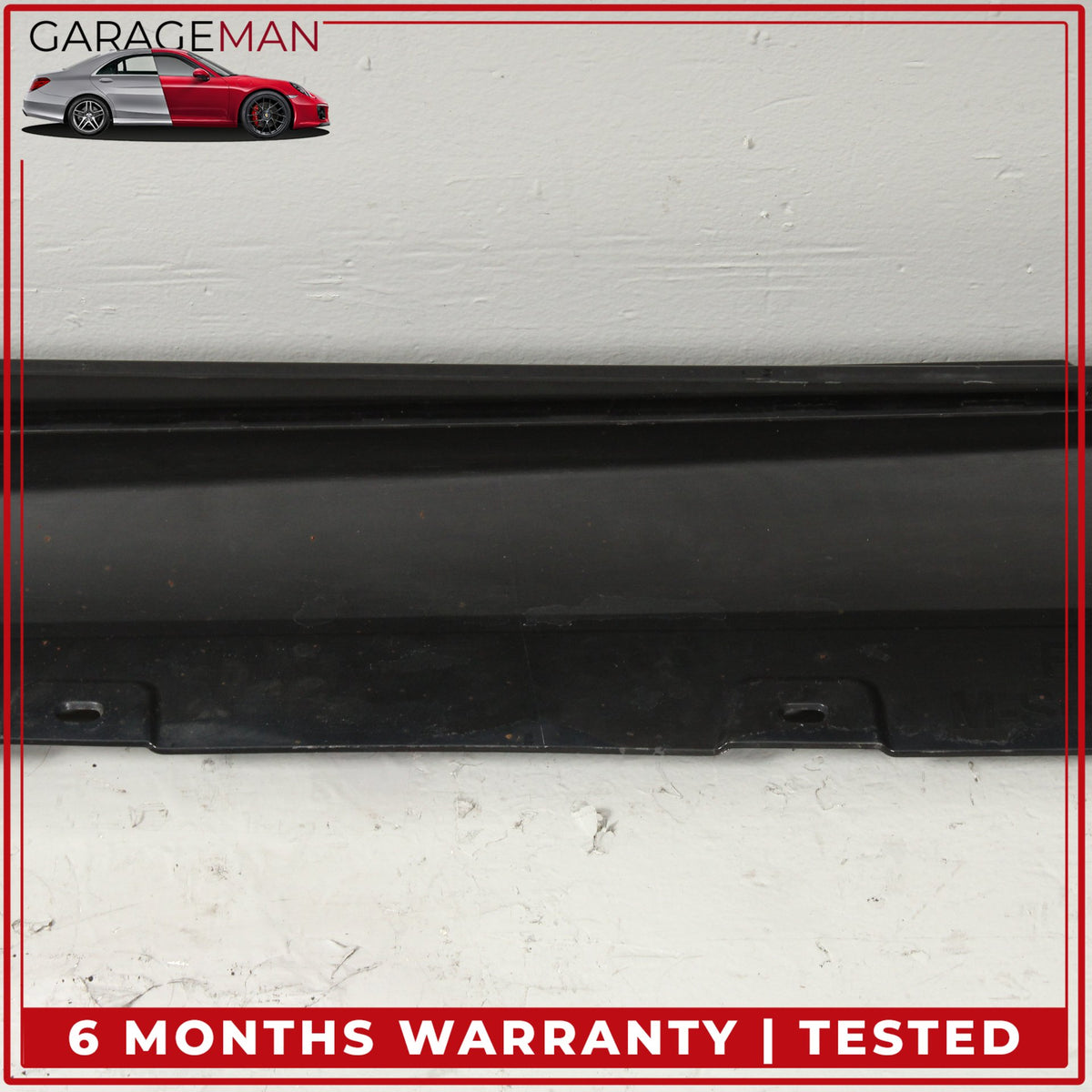2013-2019 BMW 650i 640i F06 Right Side Skirt Rocker Panel Black 8052654 OEM