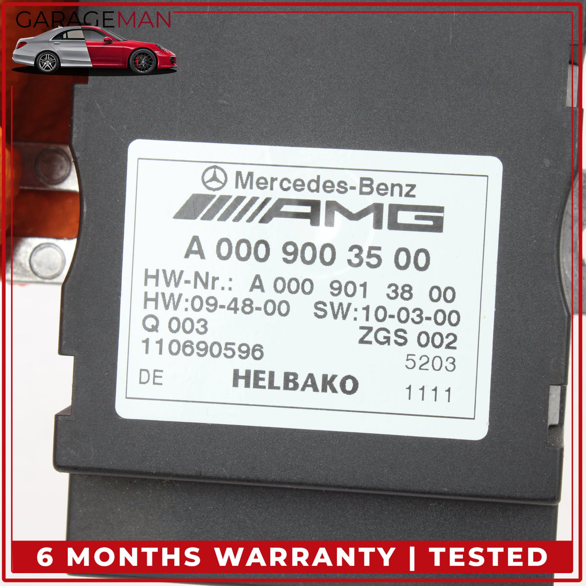 2012-2018 Mercedes W218 CLS63 S63 AMG Fuel Pump Control Module 0009003500 OEM