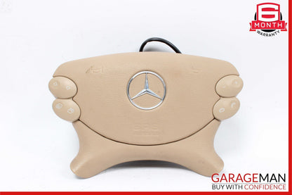 03-12 Mercedes W219 CLS500 E350 SL500 Steering Wheel Airbag Air Bag Brown OEM