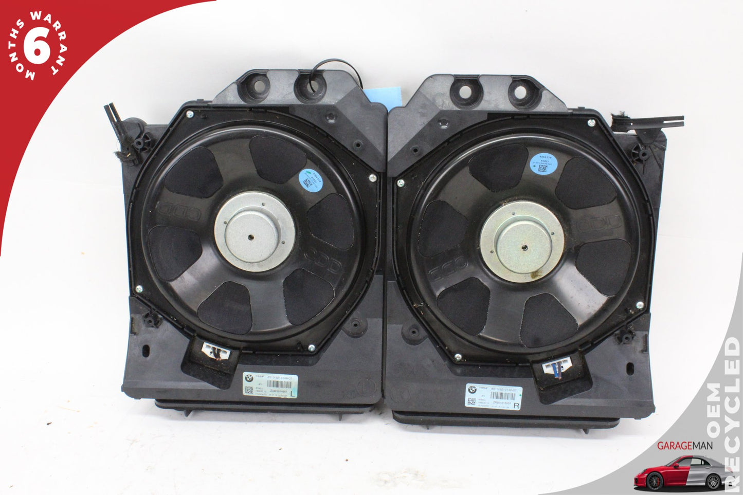 2012-2018 BMW 320i F30 Front Left and Right Side Subwoofer Speaker 9210149 OEM