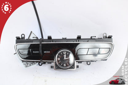 2019-2021 Mercedes W205 C300 Center Dash Hazard Control Switch w/ Clock OEM