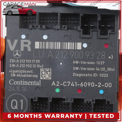 2008-2018 Mercedes W212 E350 Wagon Front Right Side Door Control Module Unit OEM