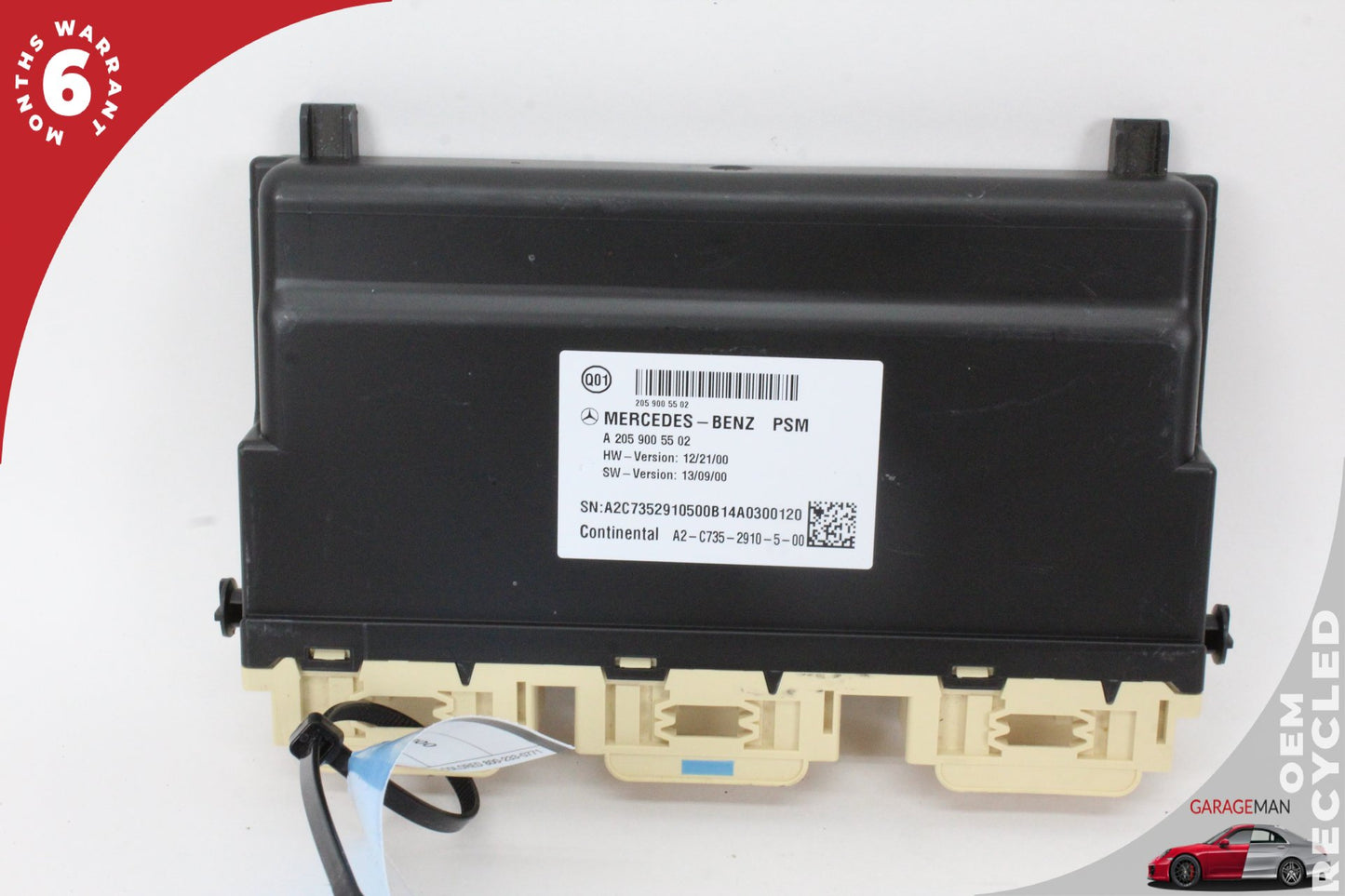 2015-2020 Mercedes W205 C300 Front Right Side Seat Control Module 2059005502 OEM