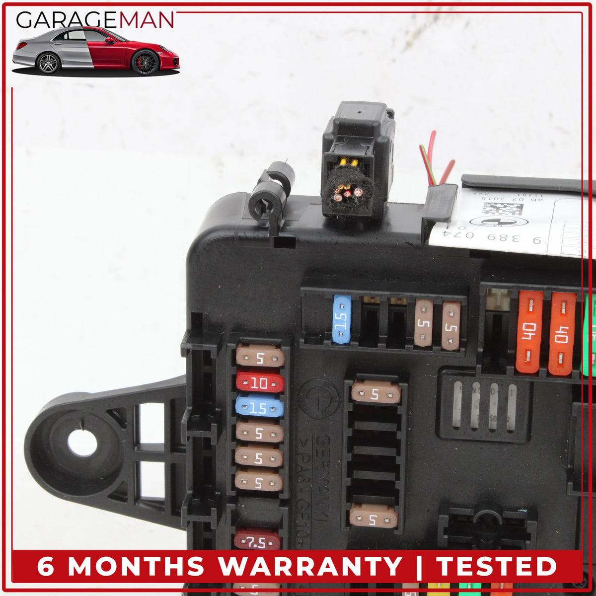 2014-2020 BMW 430i Gran Coupe Rear Trunk Relay Junction Fuse Box 9389070 OEM