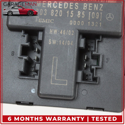2001-2007 Mercedes W203 C230 Front Left Side Door Control Module 2038201585 OEM