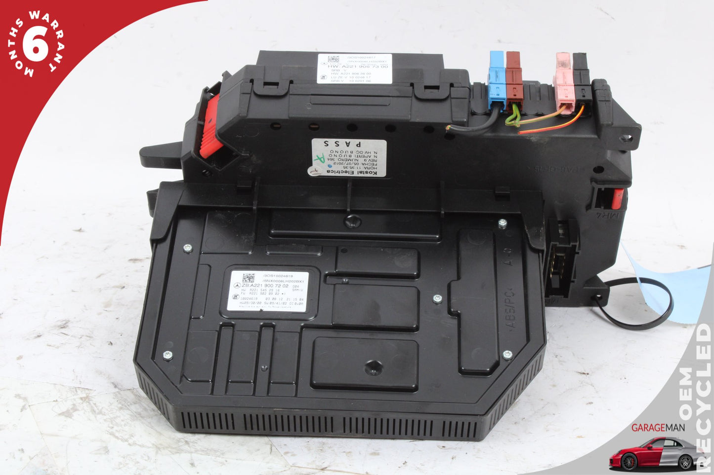 2011-2014 Mercedes W221 S550 Front SAM Under Hood Fuse Box Module 2219067200 OEM