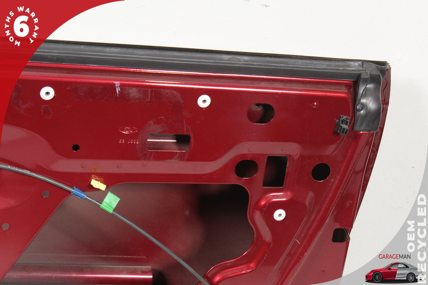 2002-2005 Ford Thunderbird Front Right Side Door Shell Red 1W6Z7620124AA OEM