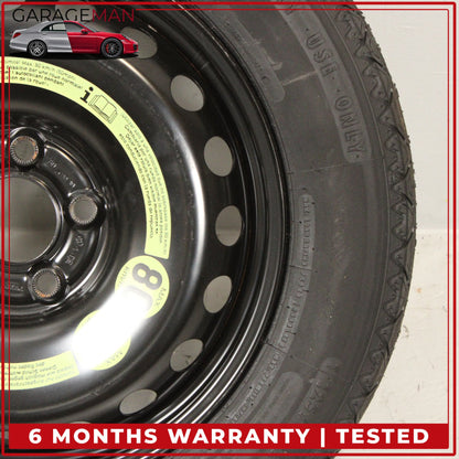 2008-2015 Mercedes W204 C300 Emergency Spare Tire Wheel Donut Rim 125 90 16" OEM