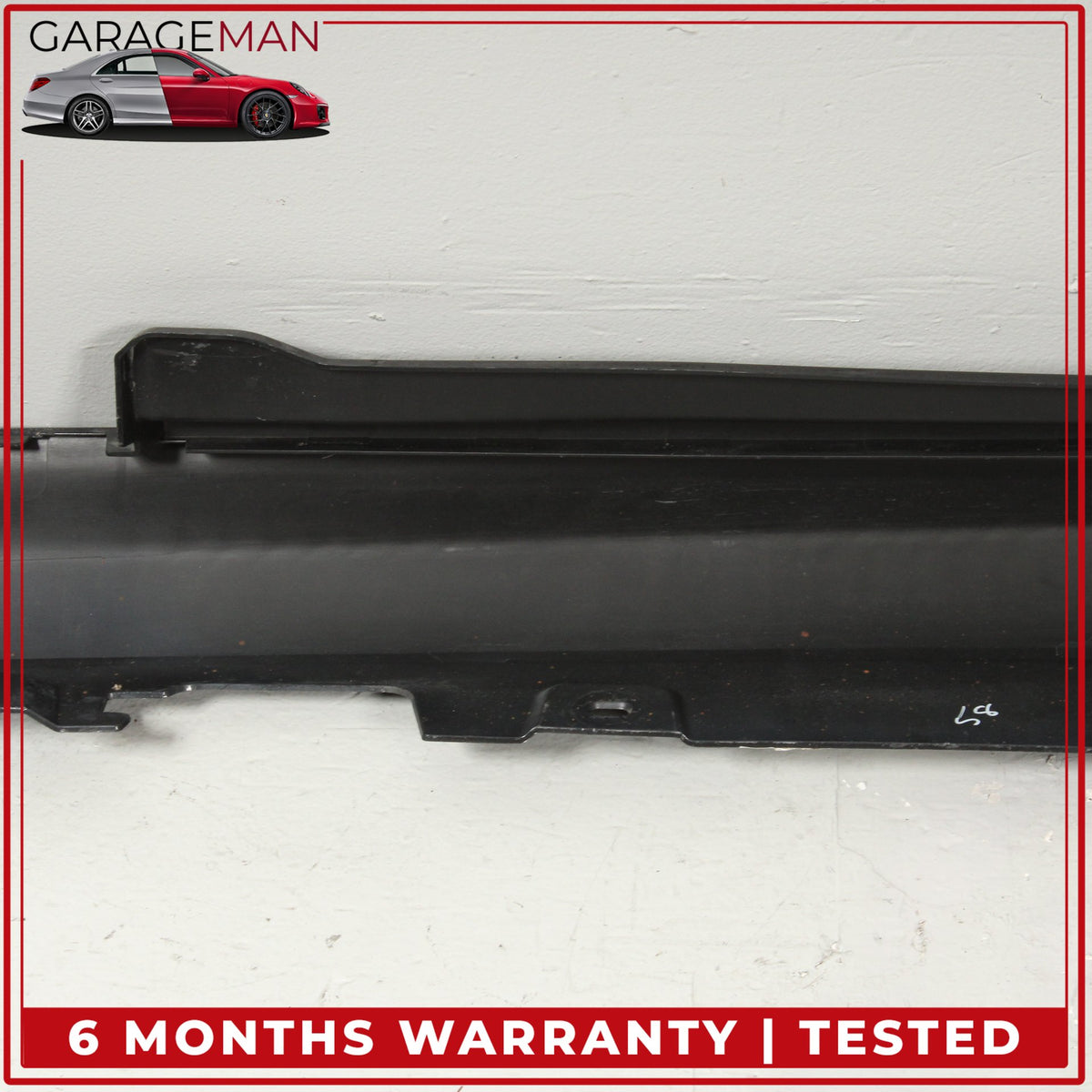 2013-2019 BMW 650i 640i F06 Right Side Skirt Rocker Panel Black 8052654 OEM