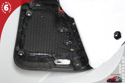 11-18 Porsche Cayenne 92A SUV Left Rear Door Trim Panel 7P5867011G