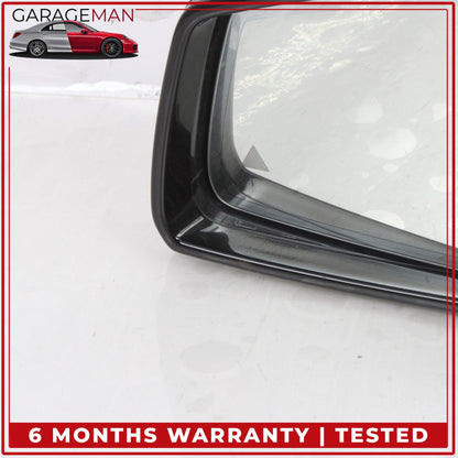 2010-2016 Mercedes W212 E350 Left Door Rear View Mirror w/ Blind Spot Black OEM