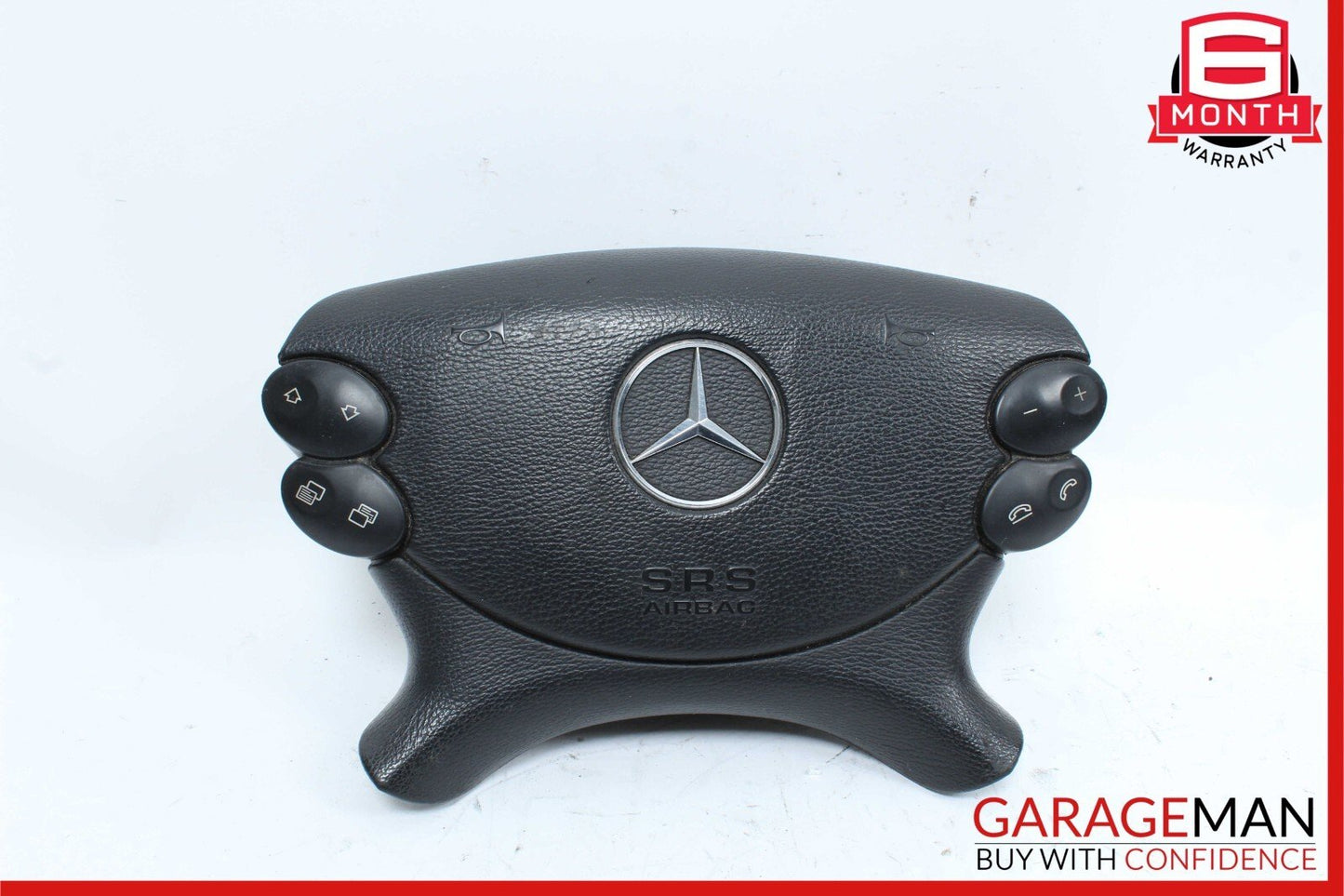 03-12 Mercedes W209 CLK350 E350 SL500 Steering Wheel Airbag Air Bag Black OEM