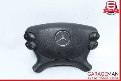 03-12 Mercedes W209 CLK350 E350 SL500 Steering Wheel Airbag Air Bag Black OEM