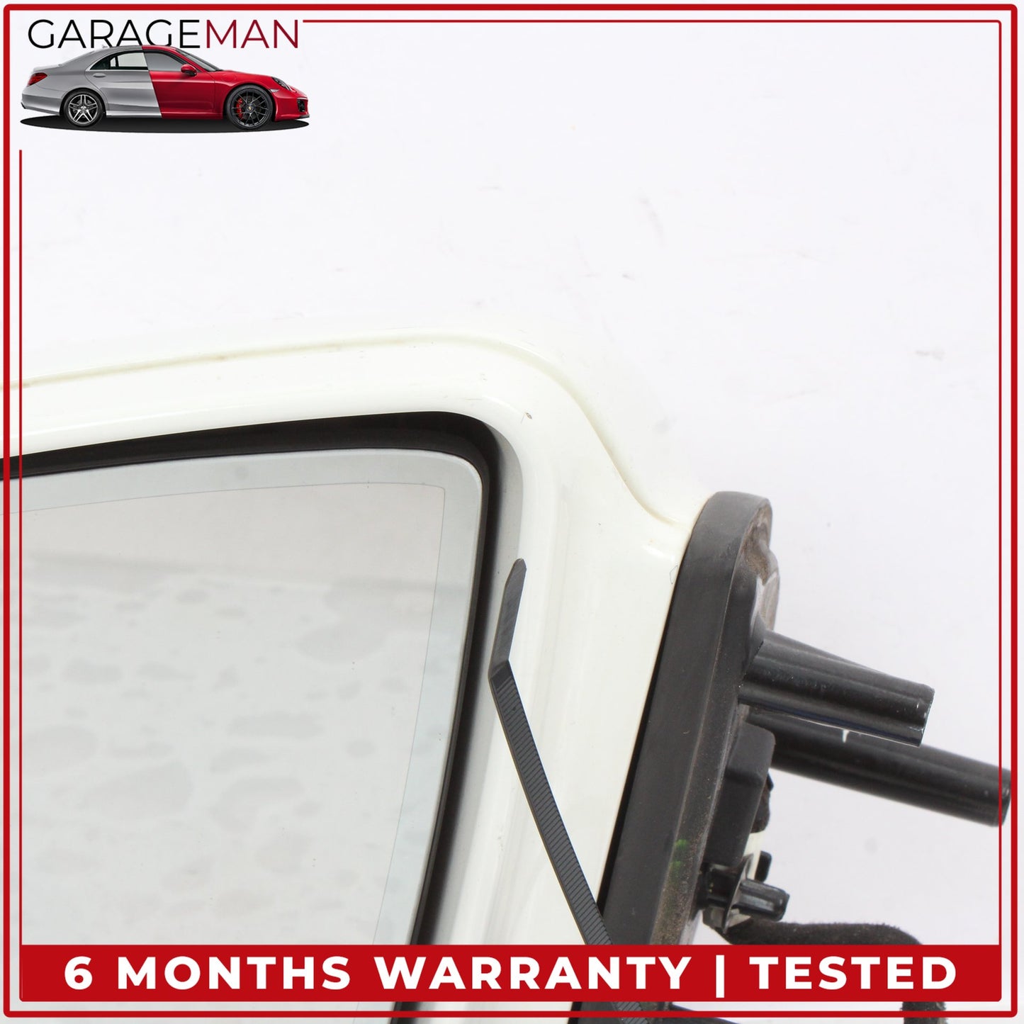 2009-2012 Mercedes W164 ML350 Left Side Door Rear View Mirror Calcite White OEM