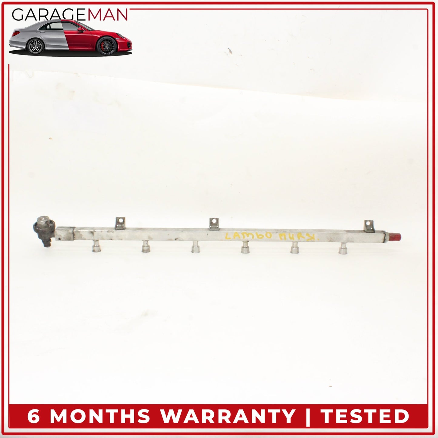 2007-2010 Lamborghini Murcielago LP640 6.5L V12 Fuel Injection Rail Line OEM