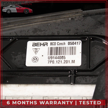 2011-2018 Porsche Cayenne 958 Radiator Support Reinforcement Bar w/ Radiators