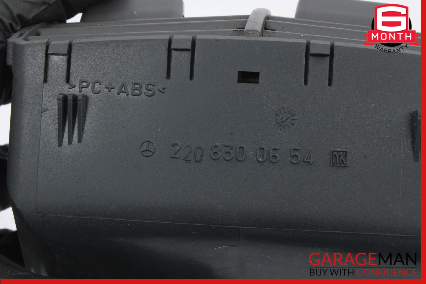 2000-2006 Mercedes W220 S55 AMG Rear Center Console A/C Air Vent 2208300654