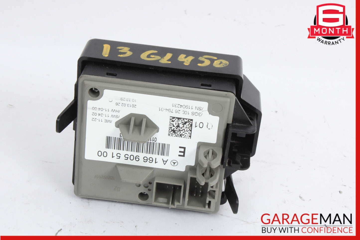 2012-2016 Mercedes-Benz GL450 X166 Ignition Switch Module w/ Key 1669055100 OEM
