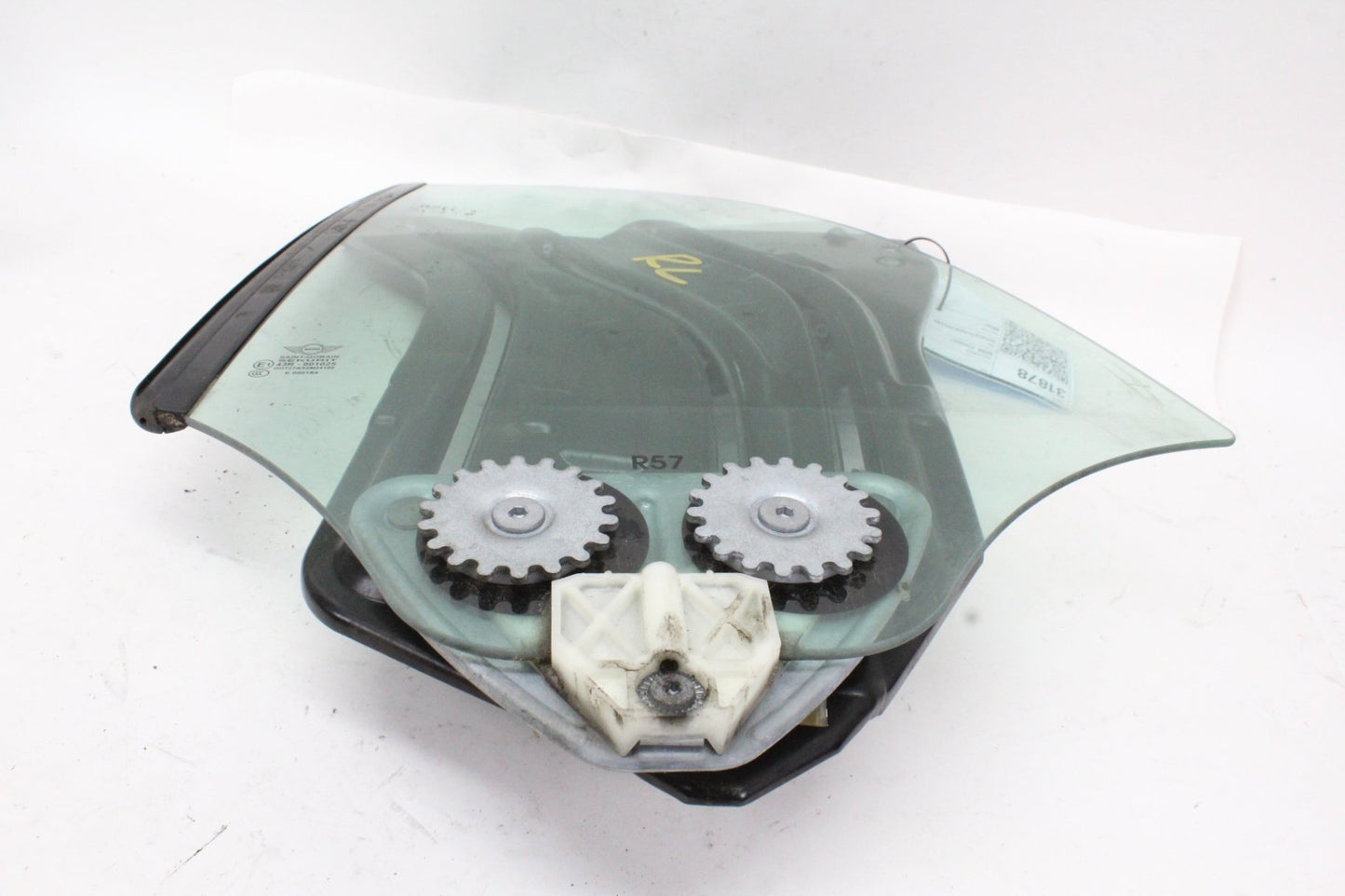2009-2015 Mini Cooper R56 Quarter Window Regulator Lifter Motor w/ Glass OEM