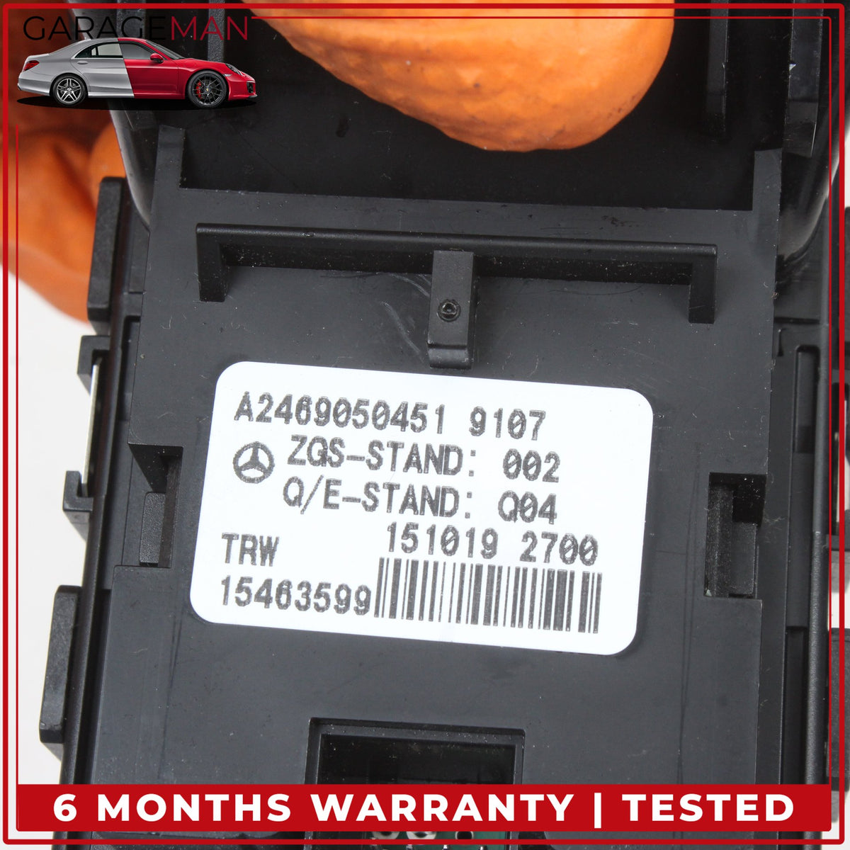 2012-2020 Mercedes X156 GLA250 Electric Parking Brake Control Switch OEM