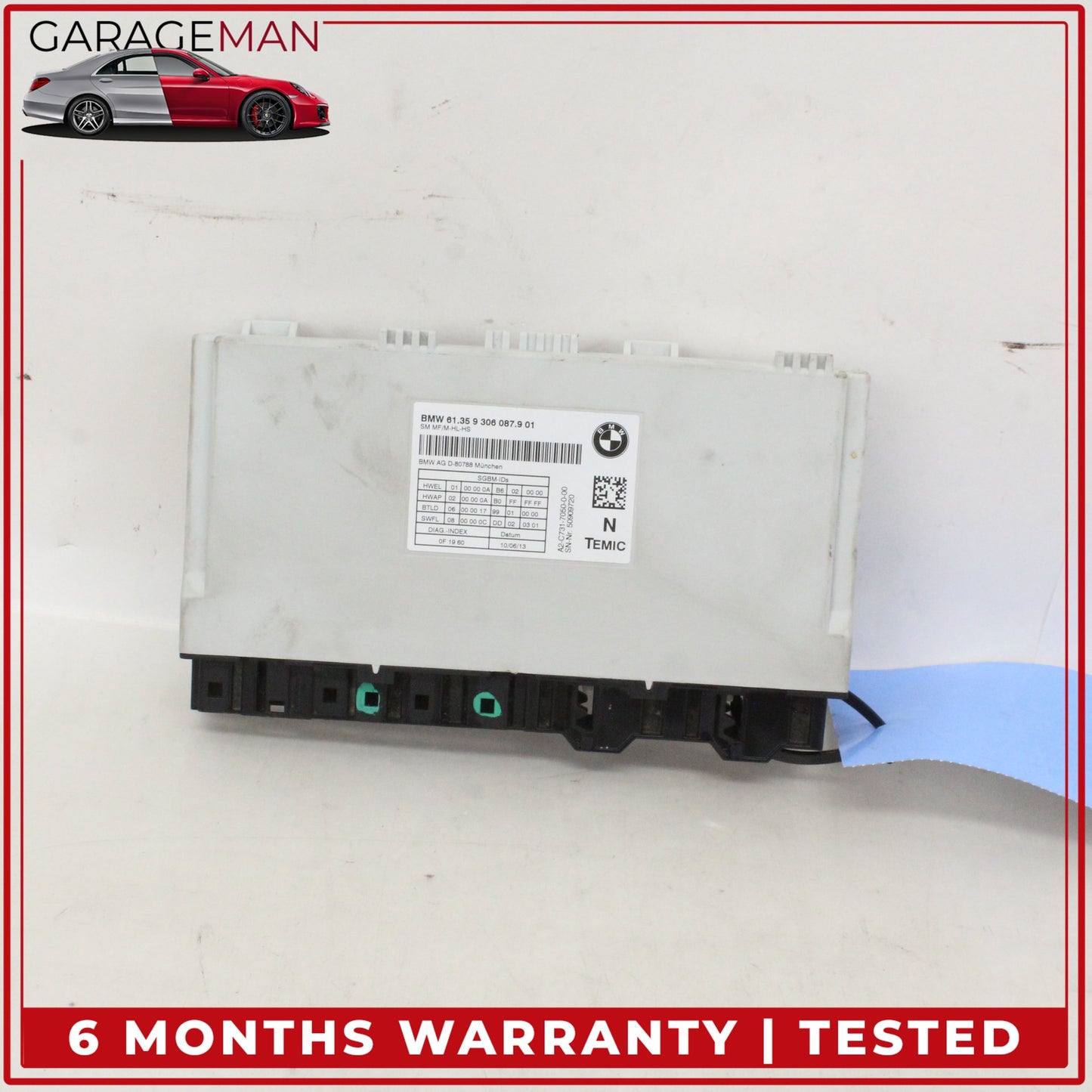 2014-2019 BMW X5 X6 F15 Front Left or Right Side Seat Control Module 9306087 OEM