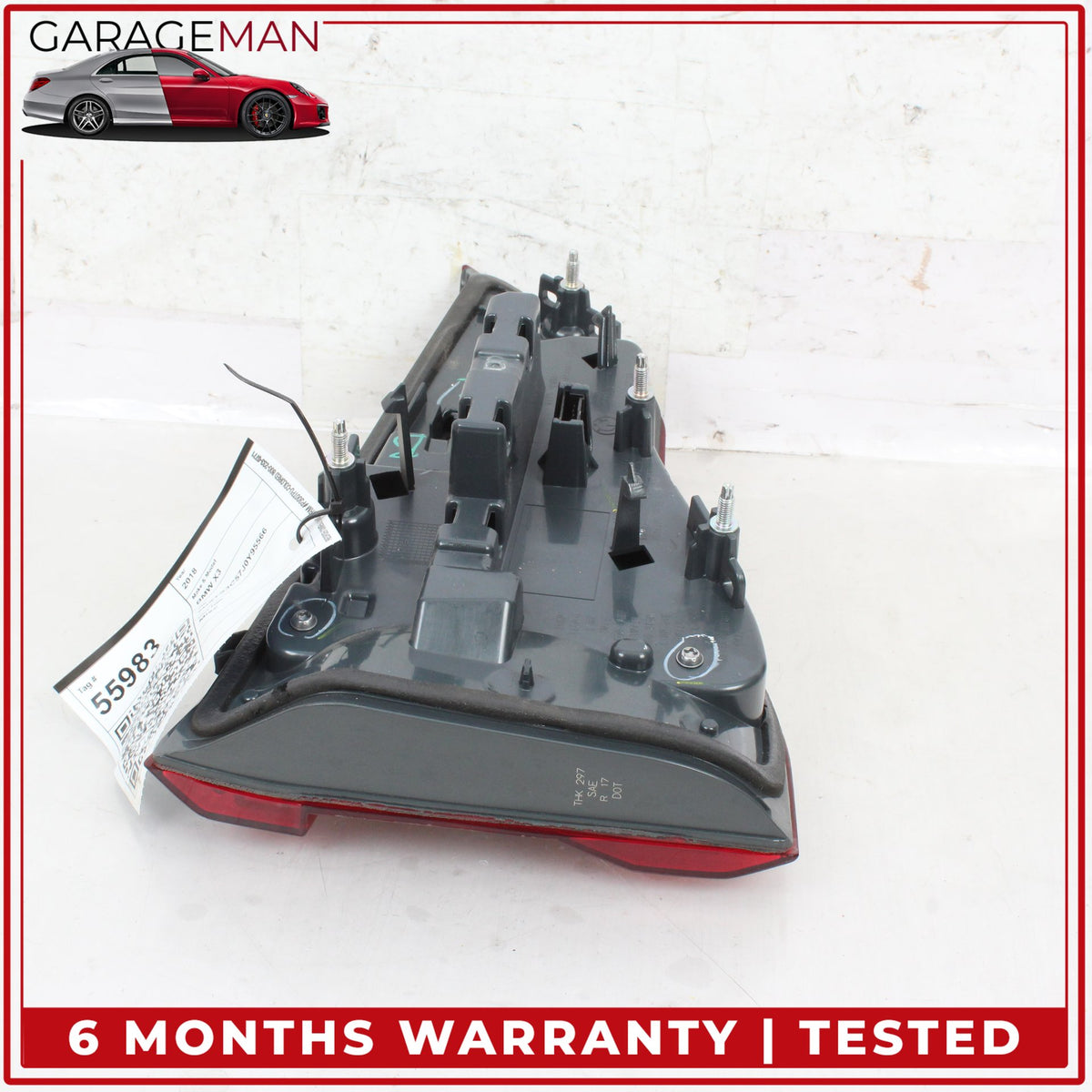 2018-2021 BMW X3 G01 Rear Right Side LED Inner Tail Light Lamp 7408746 OEM