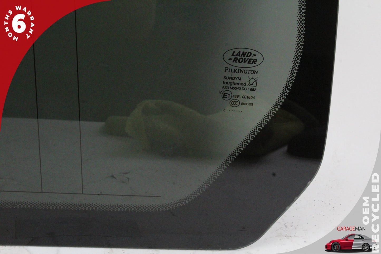 2005-2016 Land Rover LR4 LR3 SUV Rear Left Quarter Window Glass CVB500412 OEM