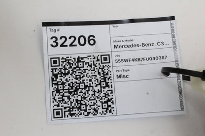 2015-2020 Mercedes C300 W205 Front Left Window Regulator Motor 2059060013