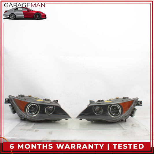 2004-2007 BMW 650i E64 Front Left & Right Side Xenon Head Light Lamp OEM