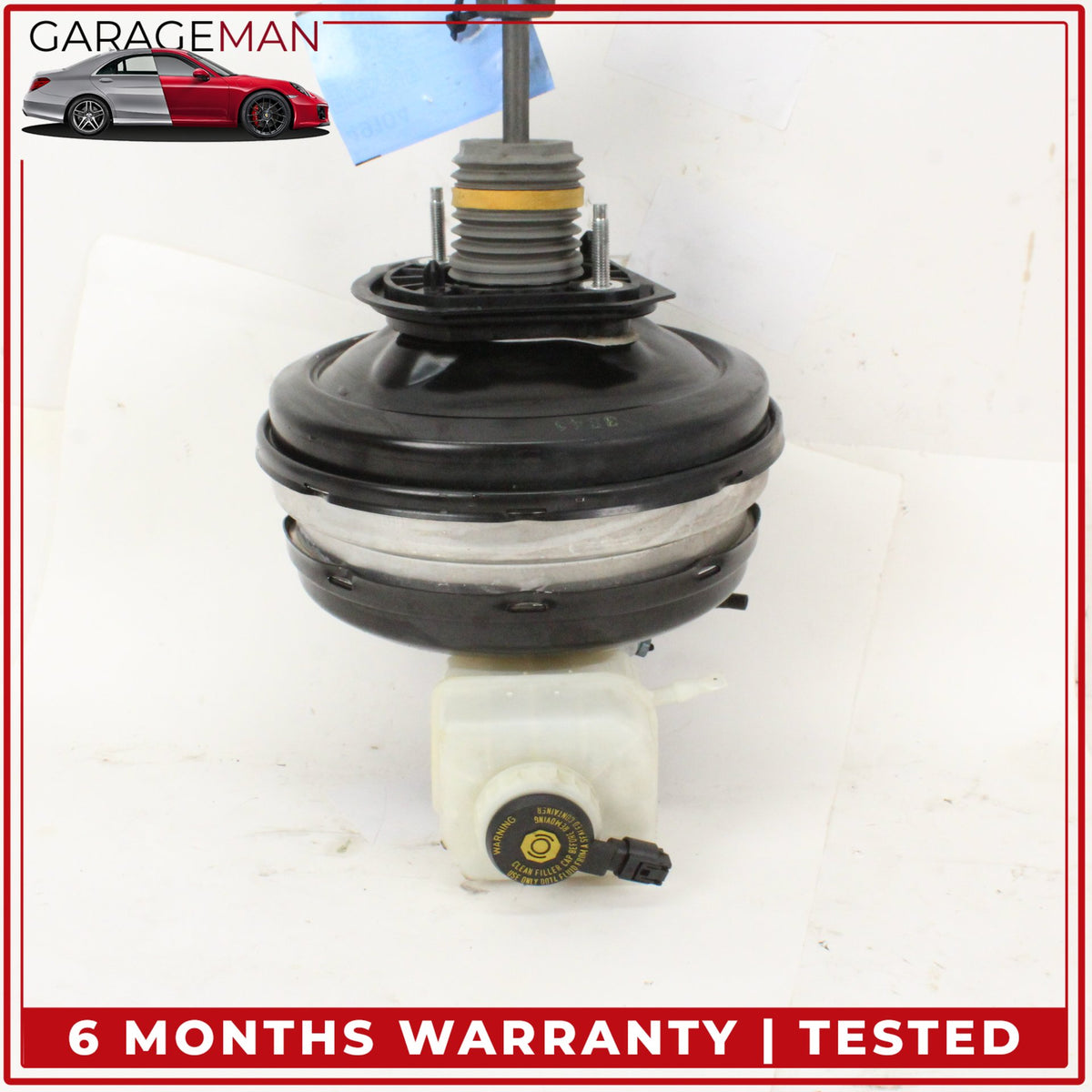 2013-2019 BMW 650i F06 Sedan Power Brake Booster Master Cylinder w/ Reservoir 6792956 OEM
