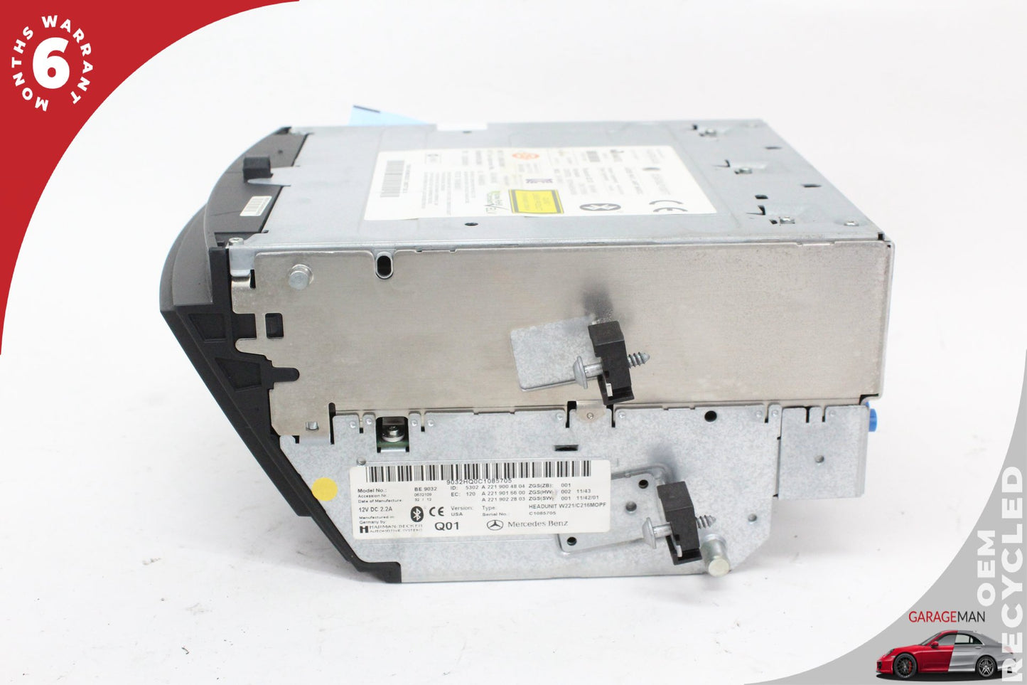 10-13 Mercedes-Benz S550 W221 Head Unit Navigation CD Audio 2219004804