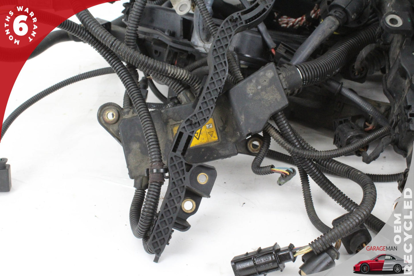 2011-2016 BMW 550i F10 Ignition Wiring and Engine Coolant Reservoir Expansion Tank