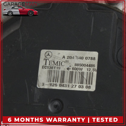 2008-2018 Mercedes X204 GLK350 E350 Engine Radiator Cooling Fan Motor OEM