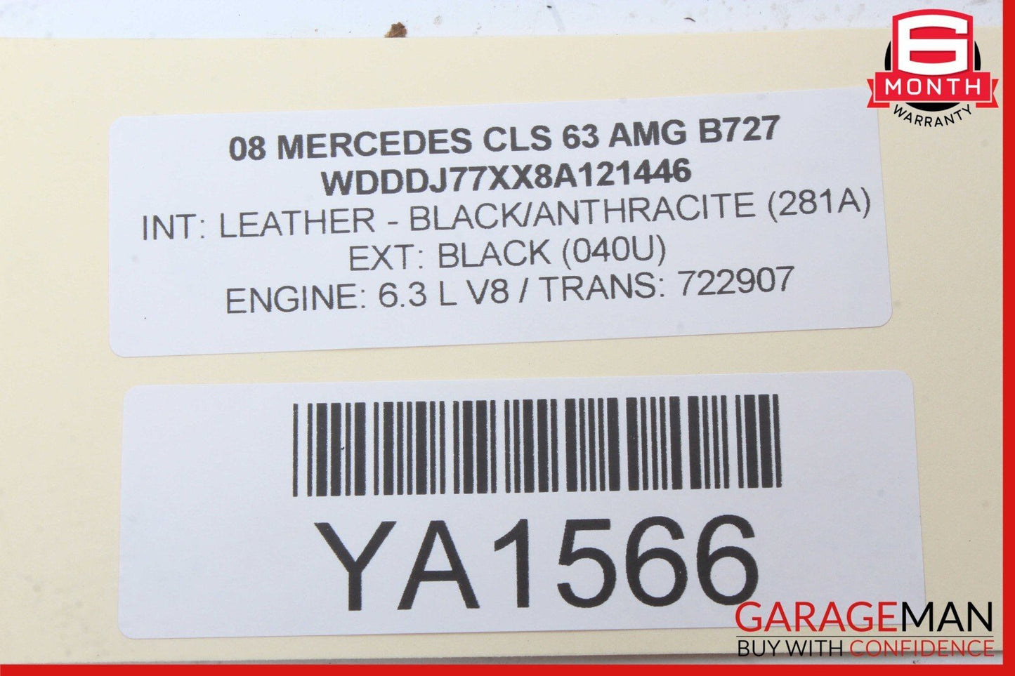 03-12 Mercedes W219 CLS63 G55 AMG Steering Wheel Airbag Air Bag SRS OEM