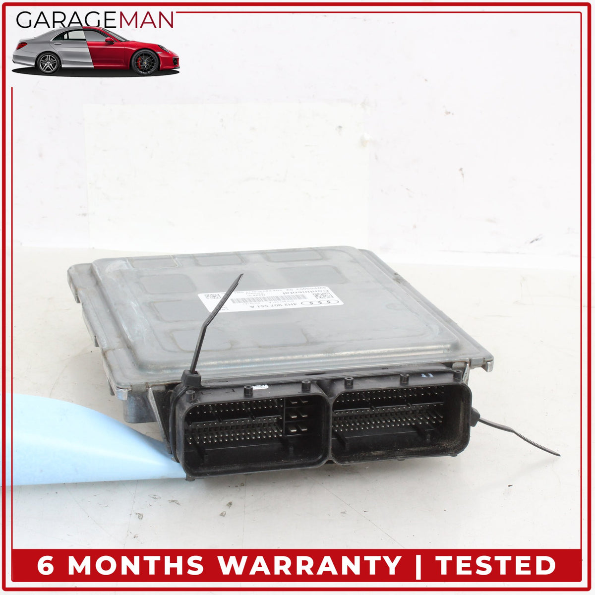 2015-2018 Audi A8 3.0L Engine Motor Control Module Unit ECU CREC 4H2907551A OEM